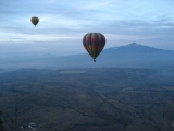 Paseo en globo y tirolina en Huasca con hospedaje