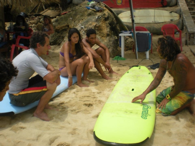primeros pasos en la playa