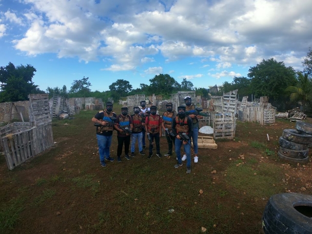 campo de paintball