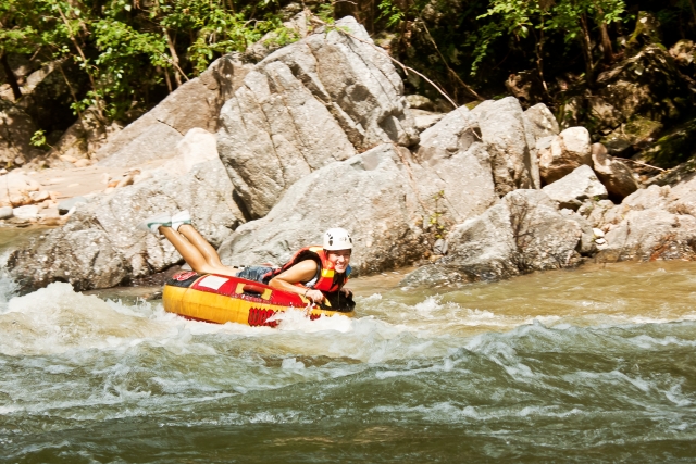 Rafting en Río Cuate