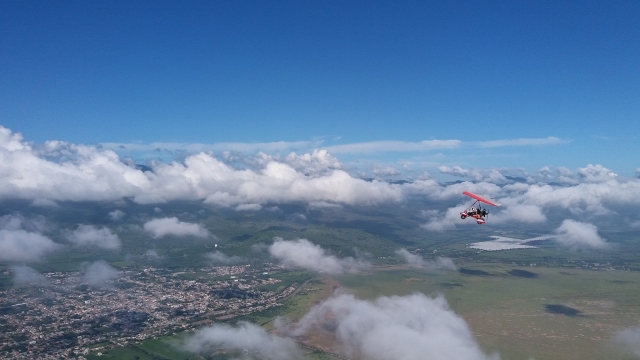 Volando en ultraligero en jalisco