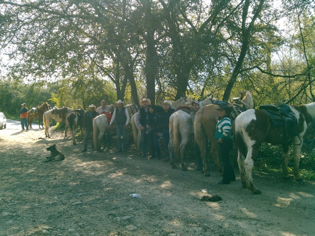 Grupo a caballo