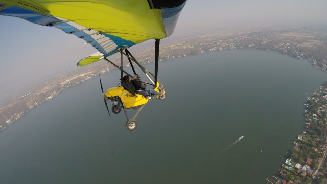 Viajando en ultraligero