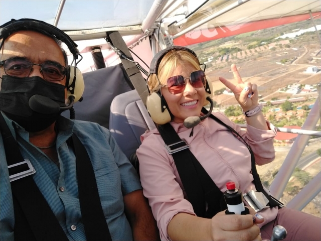 Paseo en ultraligero