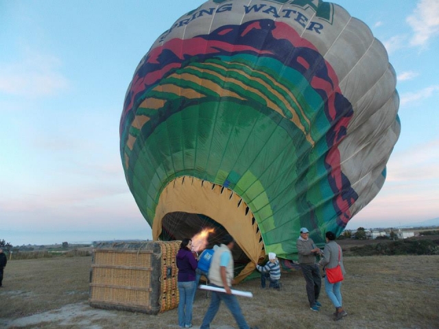 En el globopuerto ultimando detalleres