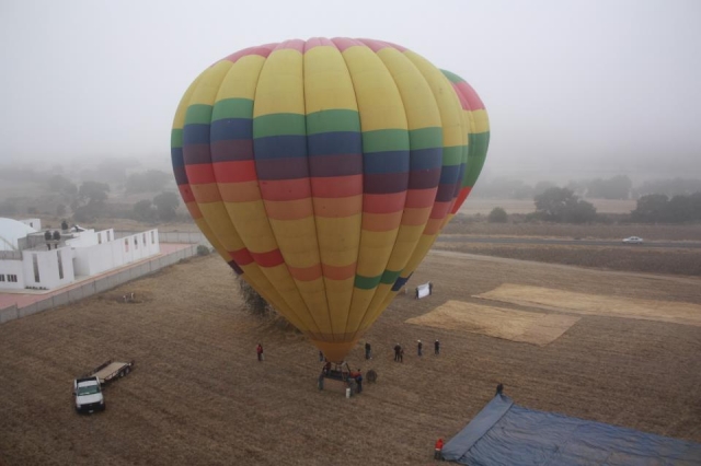 Paseo en globo en Huamantla