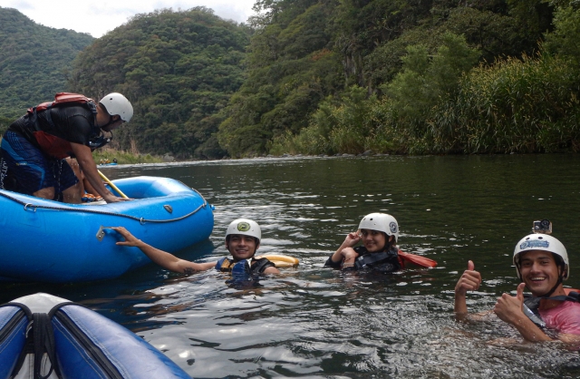 Rafting en la costa