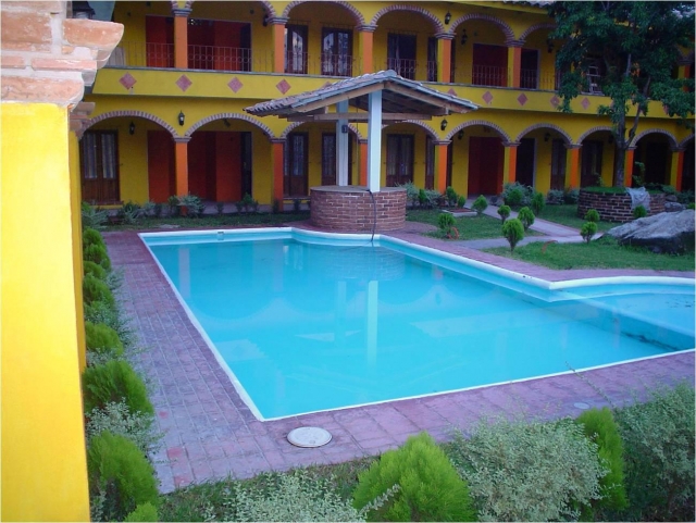 Piscina del alojamiento