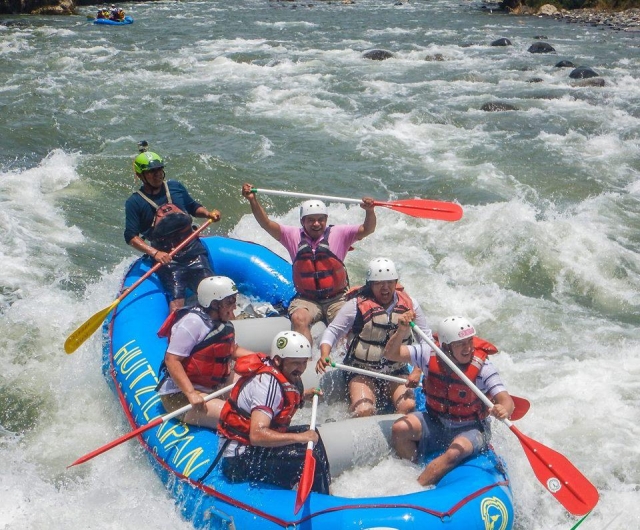 Rafting en balsas inflableres