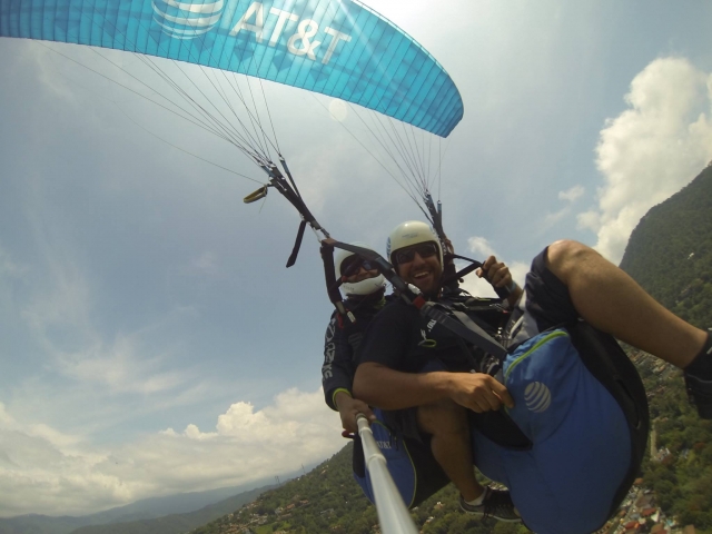 Un inolvidabte vuelo en parapente