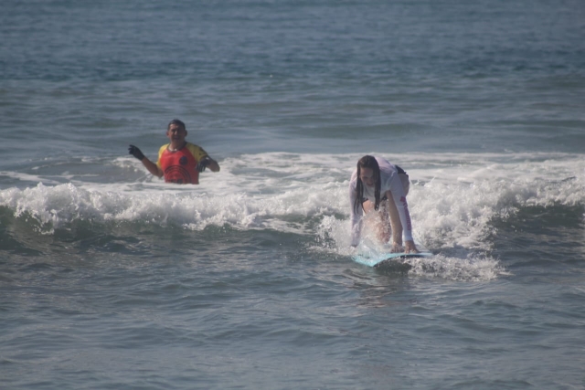 Clase privada de surfing