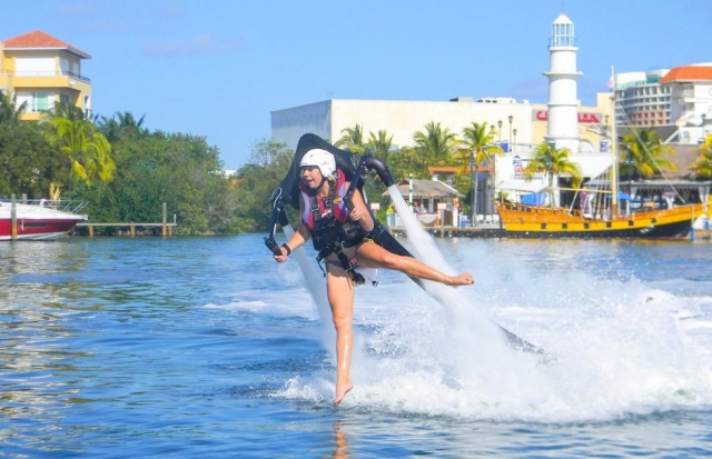 Flyboard en el Caribe