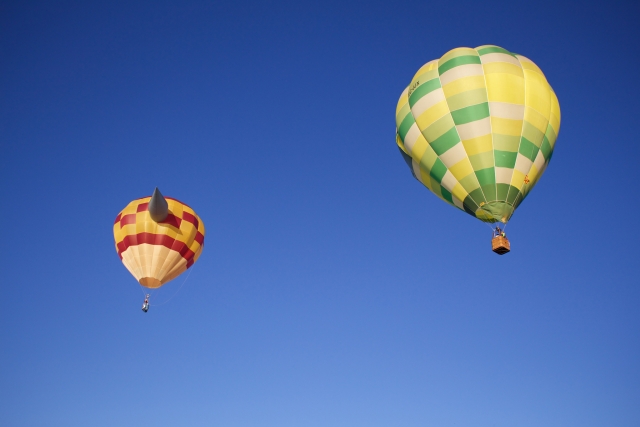 vuelo en globo en zona arqueológica