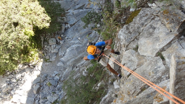 Haciendo rappel