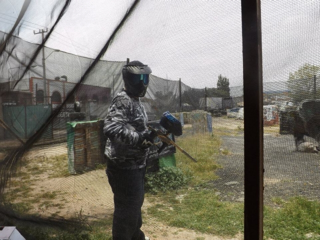 Jugando al paintball
