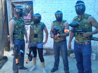 Paintball en el Estado de México con 1000 cápsulas