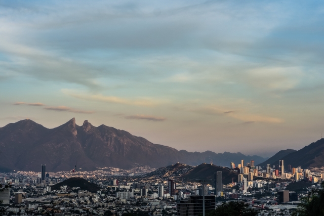 Vista panorámica de Monterrey