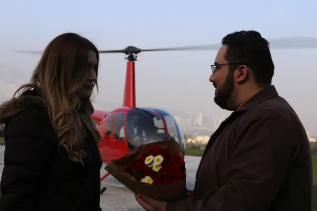 Paseo en helicóptero 2 pax + comida Monterrey 3 hr