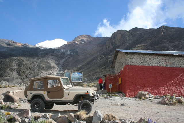 Llegando al Pico de Orizaba
