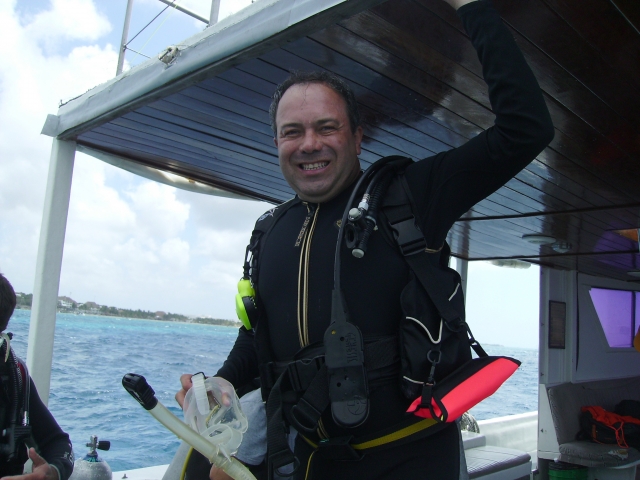 Recorrido para certificacion de buceo 