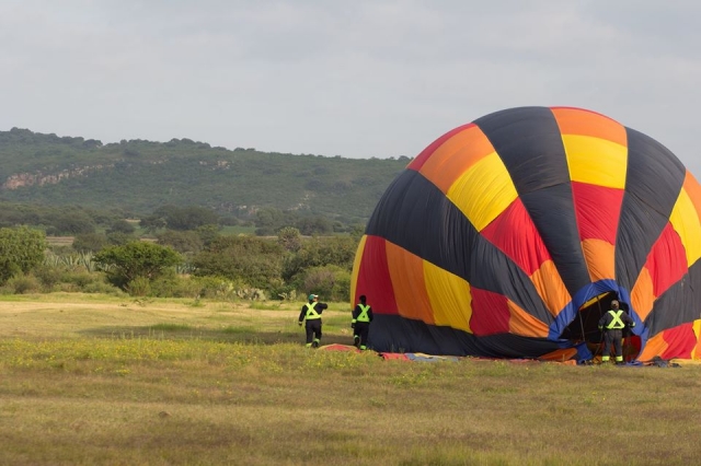Armando el globo