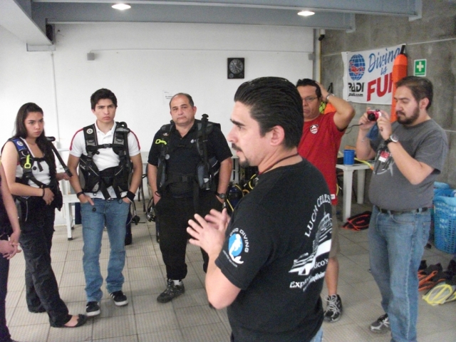 Buceo Experiencia, selección del equipo 