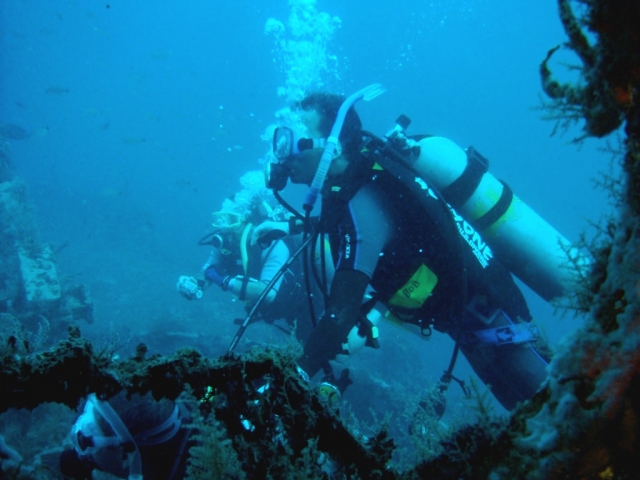 Buceo Veracruz, Ricardo y Manolo 