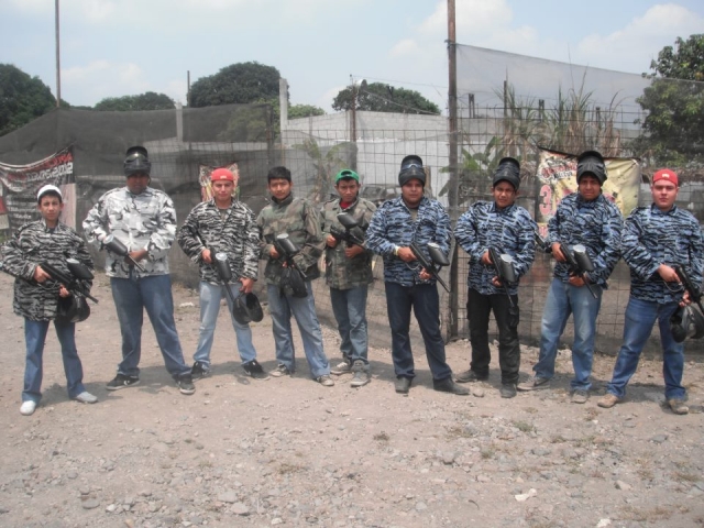 Paintball equipo