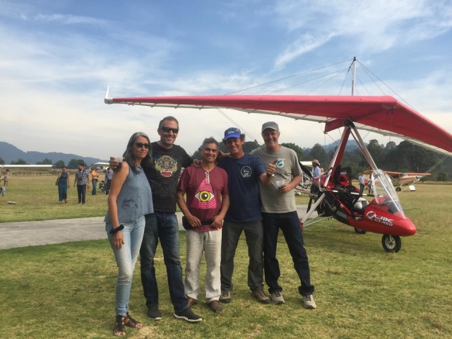 Vuelo en familia