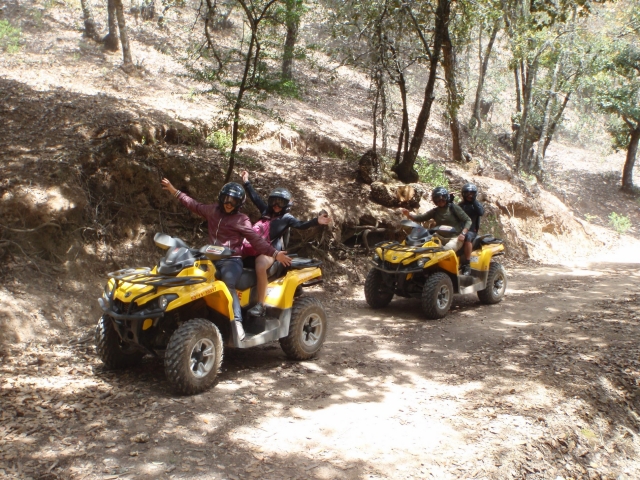 Descenso en quad