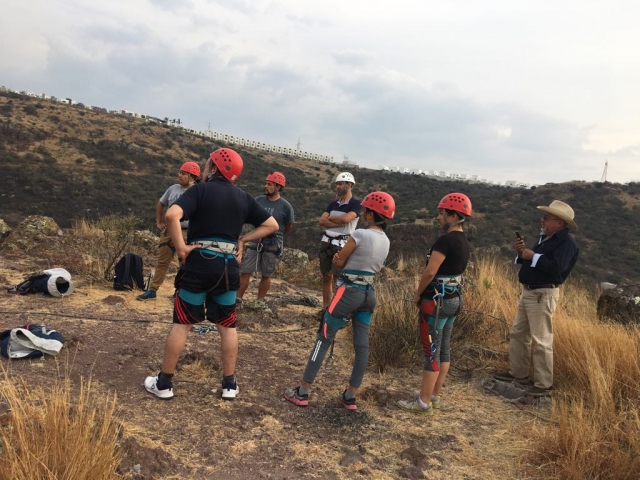 Clasererererereres de escalada y rappel en Querétaro