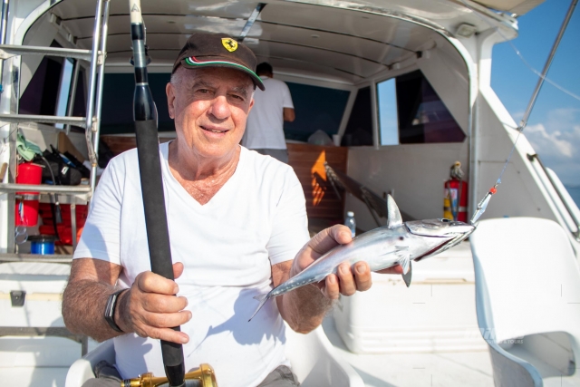 Pesca en mar
