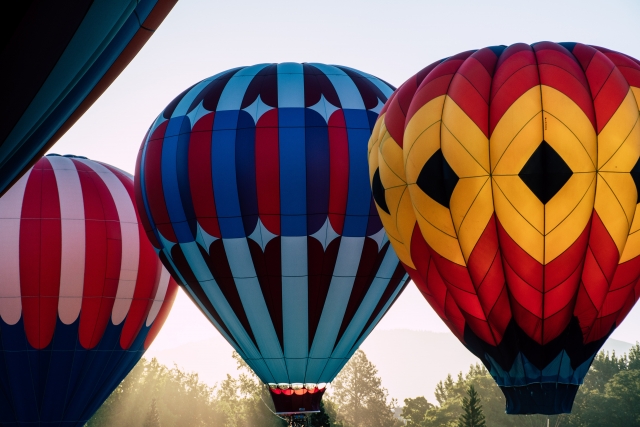 Aventura con globos