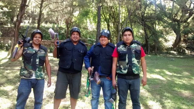 Jugadoternera de paintball