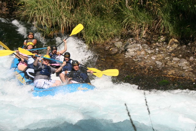 DIVERSION EN RIO, rafting