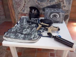 Paintball con 500 paintballs en Lerma