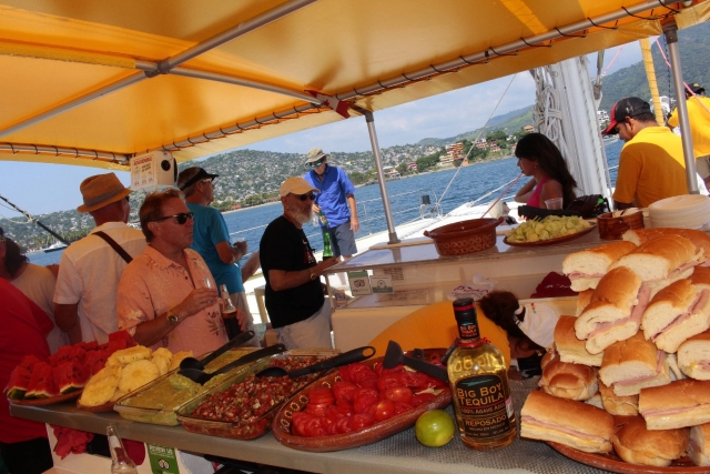 Interior catamarán