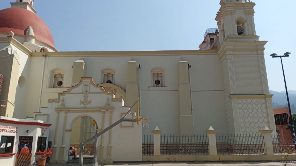 Llegando al pueblo