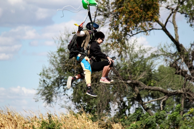 Aterrizando