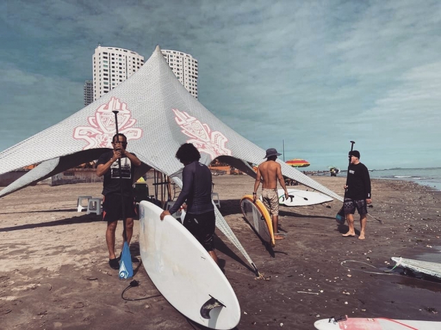 Practica en el mar