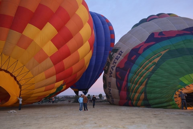 Comienza la aventura en globo