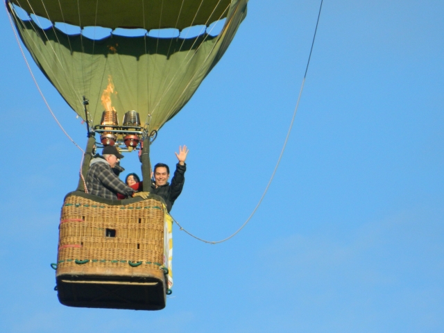 Durante el vuelo