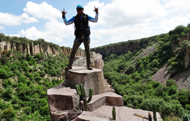 Comenzamos el rappel 