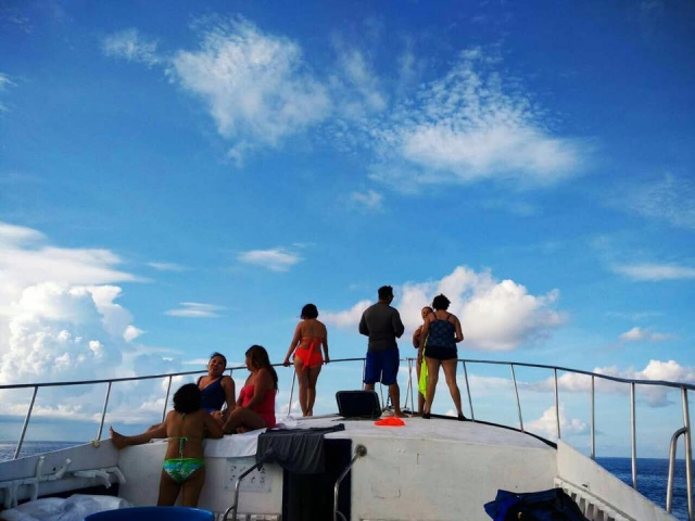 Admirando las vistas