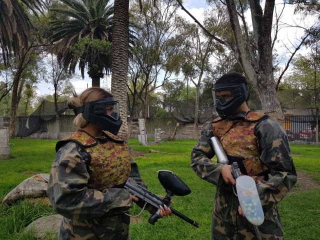 Equipados con el traje