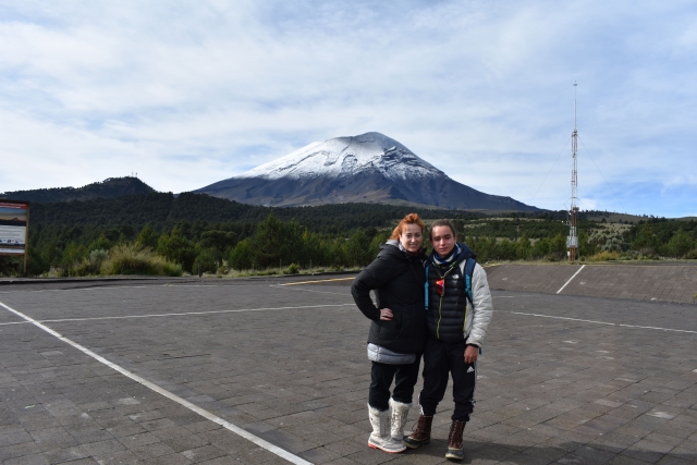 Camino al volcan