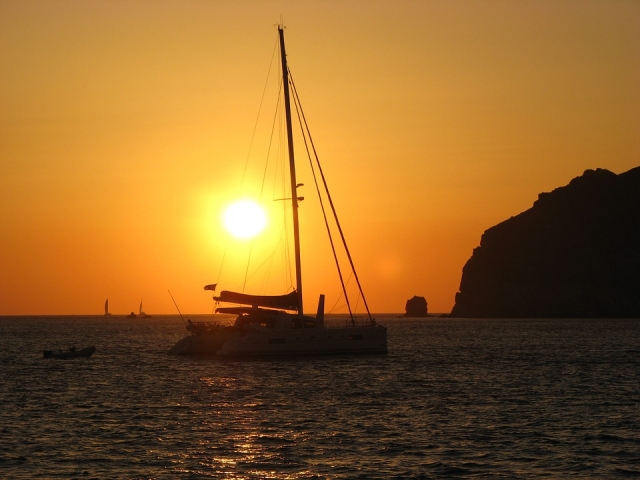 Mira el atardecer