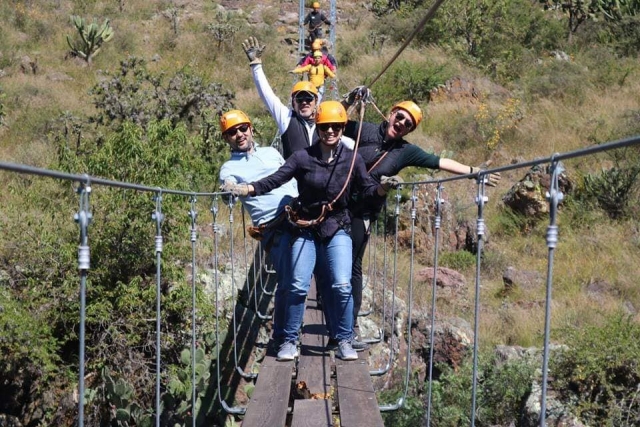 Disfrutando de la aventura