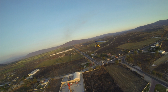 volando en ultraligero