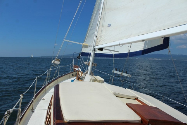 Velero navegando